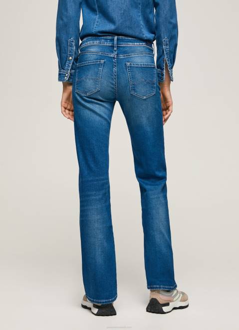 Pepe Jeans Aubrey Slim Fit Midrise Jeans Women Denim Z22X68