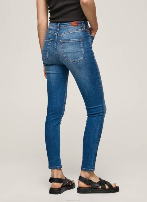 Pepe Jeans Dion High Waisted Skinny Fit Jeans Women Denim Z22X41