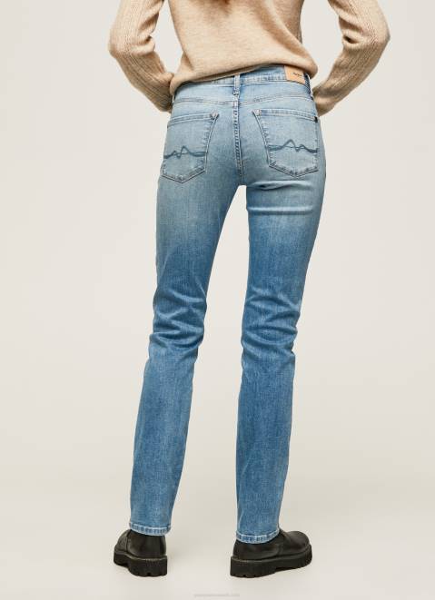 Pepe Jeans Grace High Waisted Slim Fit Jeans Women Denim Z22X67
