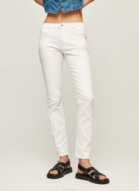 Pepe Jeans Grace Slim Fit High Waist Jeans Women Denim Z22X76
