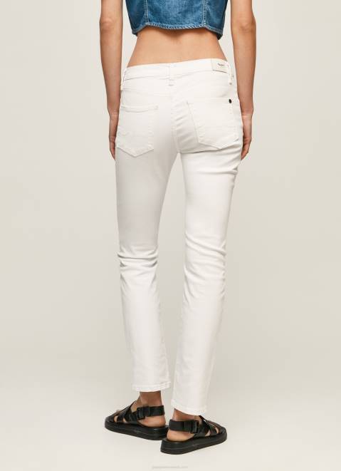 Pepe Jeans Grace Slim Fit High Waist Jeans Women Denim Z22X76