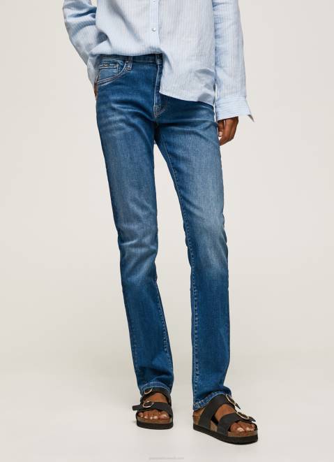 Pepe Jeans Grace Slim Fit High Waisted Jeans Women Denim Z22X70