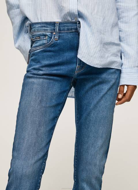 Pepe Jeans Grace Slim Fit High Waisted Jeans Women Denim Z22X70