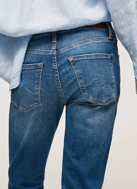 Pepe Jeans Grace Slim Fit High Waisted Jeans Women Denim Z22X70