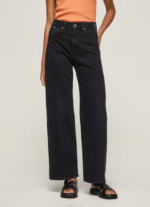 Pepe Jeans Lexa Sky Wide Fit High Waist Jeans Women Denim Z22X73