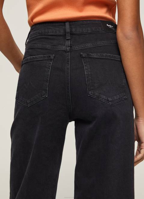 Pepe Jeans Lexa Sky Wide Fit High Waist Jeans Women Denim Z22X73