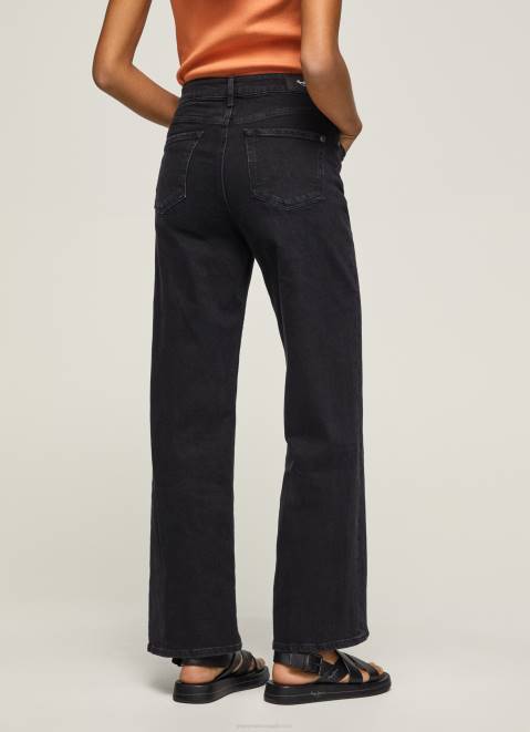 Pepe Jeans Lexa Sky Wide Fit High Waist Jeans Women Denim Z22X73