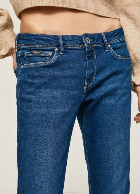 Pepe Jeans Lola Midrise Skinny Fit Jeans Women Denim Z22X39