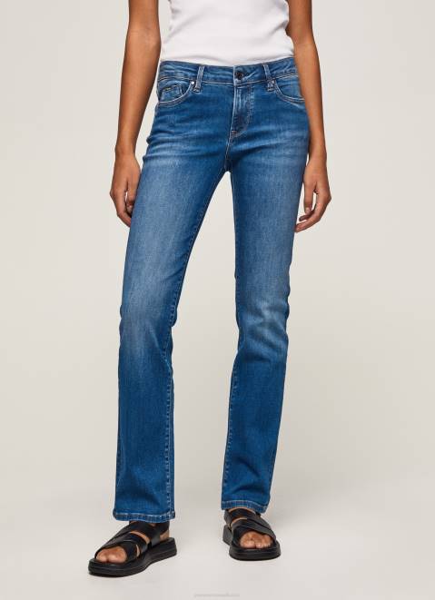 Pepe Jeans Piccadilly Midrise Slim Fit Jeans Women Denim Z22X75
