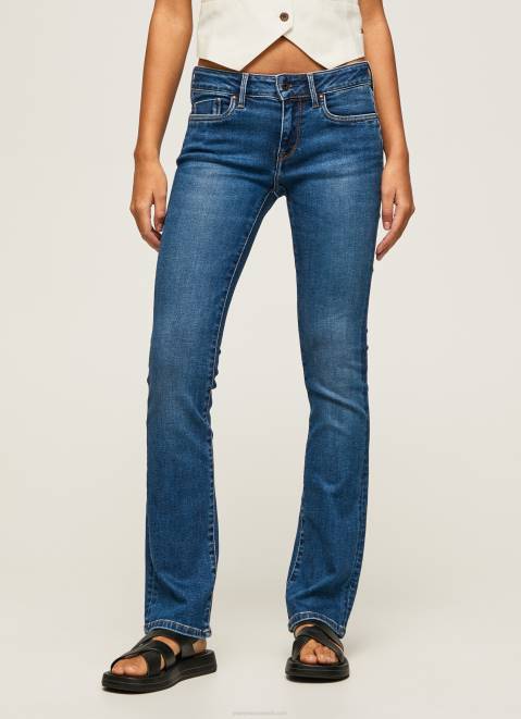 Pepe Jeans Piccadilly Slim Fit Midrise Jeans Women Denim Z22X71