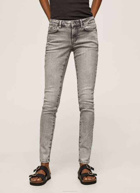 Pepe Jeans Pixie Midrise Skinny Fit Jeans Women Denim Z22X43
