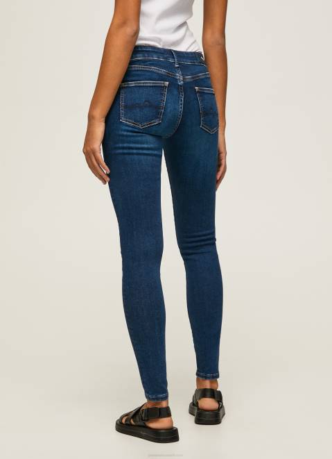 Pepe Jeans Pixie Midrise Skinny Fit Jeans Women Denim Z22X44