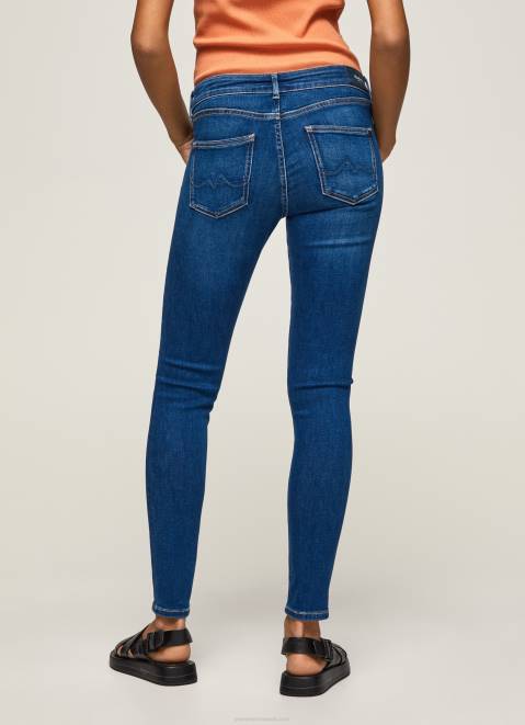 Pepe Jeans Pixie Midrise Skinny Fit Jeans Women Denim Z22X50