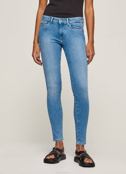Pepe Jeans Pixie Midrise Skinny Fit Jeans Women Denim Z22X51
