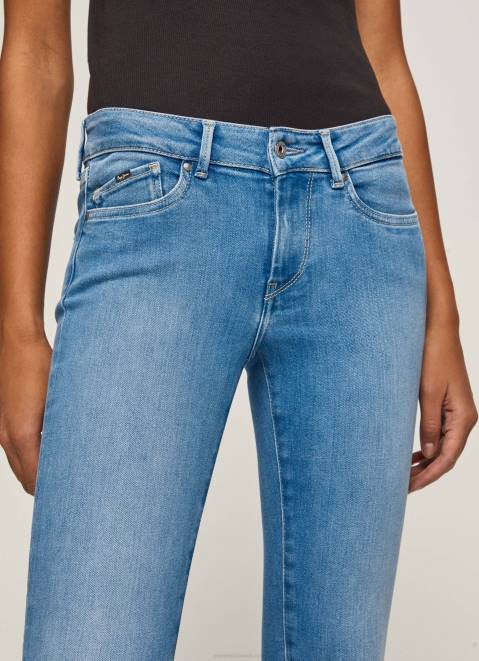 Pepe Jeans Pixie Midrise Skinny Fit Jeans Women Denim Z22X51