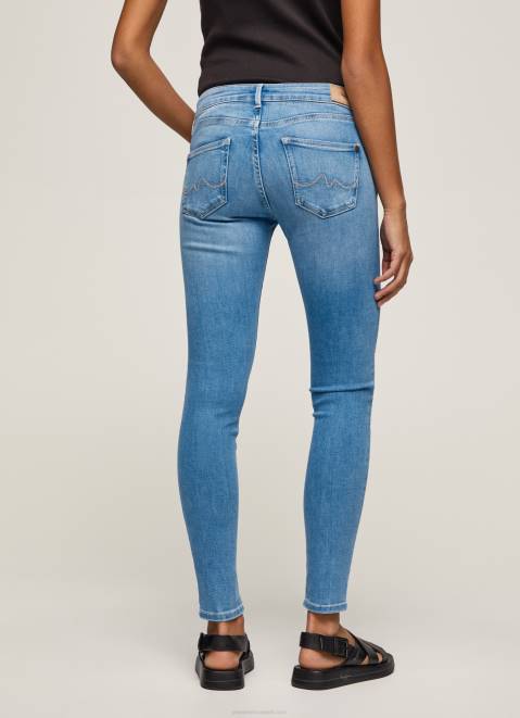 Pepe Jeans Pixie Midrise Skinny Fit Jeans Women Denim Z22X51