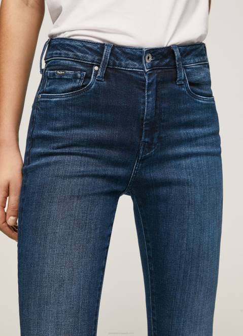 Pepe Jeans Regent High Waisted Skinny Fit Jeans Women Denim Z22X45