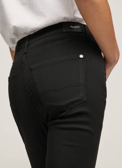 Pepe Jeans Regent Skinny Fit High Waist Jeans Women Denim Z22X55