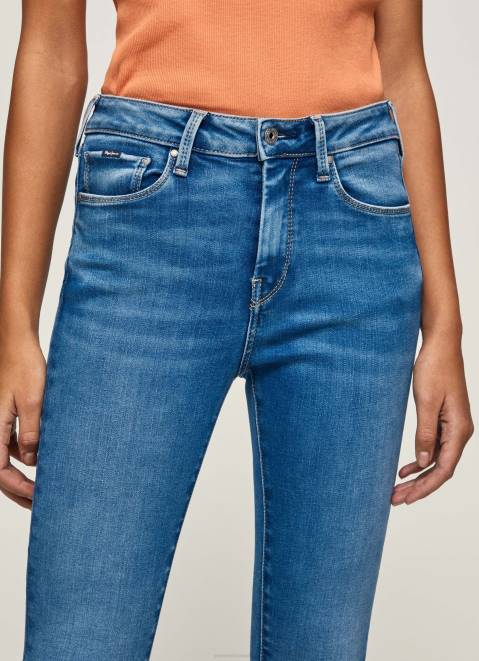 Pepe Jeans Regent Skinny Fit High Waist Jeans Women Denim Z22X58