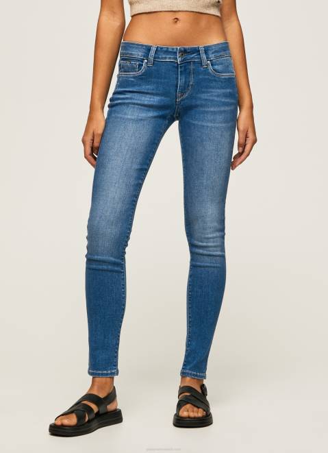Pepe Jeans Soho Midrise Skinny Fit Jeans Women Denim Z22X48