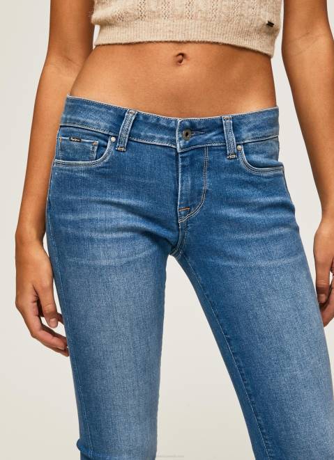 Pepe Jeans Soho Midrise Skinny Fit Jeans Women Denim Z22X48