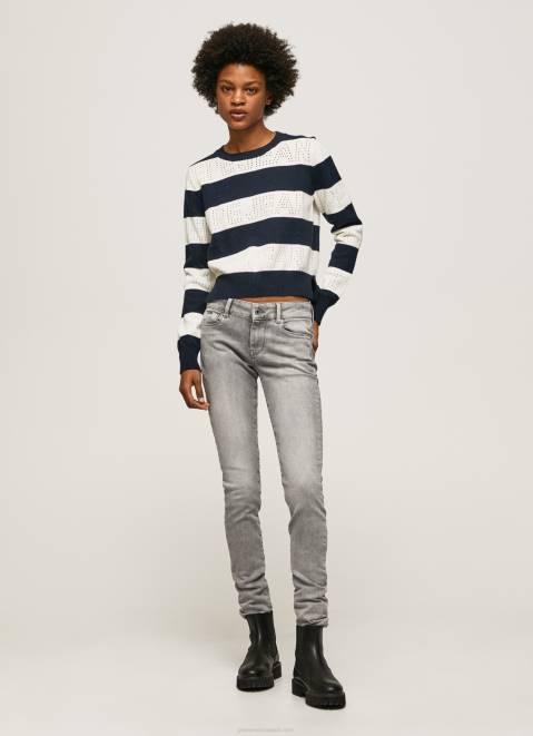 Pepe Jeans Soho Midrise Skinny Fit Jeans Women Denim Z22X49