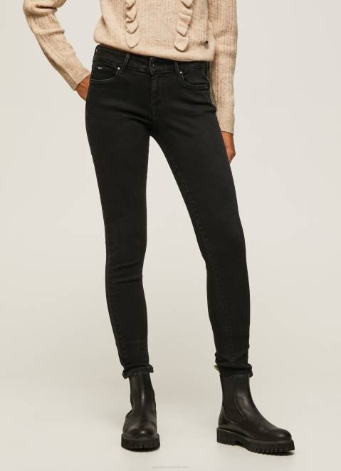 Pepe Jeans Soho Slim Fit Mid Waist Jeans Women Denim Z22X56