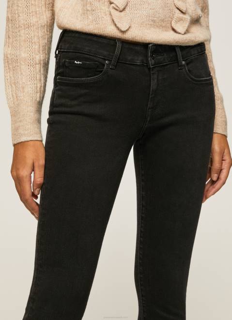 Pepe Jeans Soho Slim Fit Mid Waist Jeans Women Denim Z22X56
