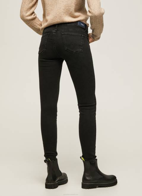 Pepe Jeans Soho Slim Fit Mid Waist Jeans Women Denim Z22X56