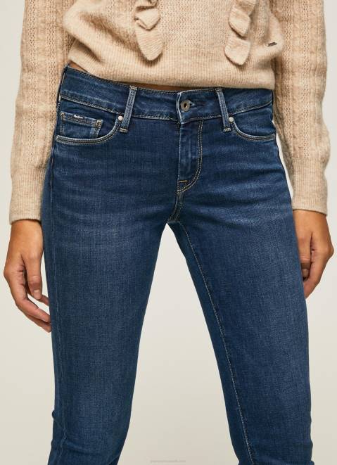 Pepe Jeans Soho Slim Fit Mid Waist Jeans Women Denim Z22X57