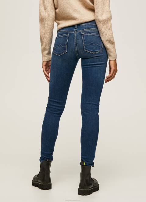 Pepe Jeans Soho Slim Fit Mid Waist Jeans Women Denim Z22X57