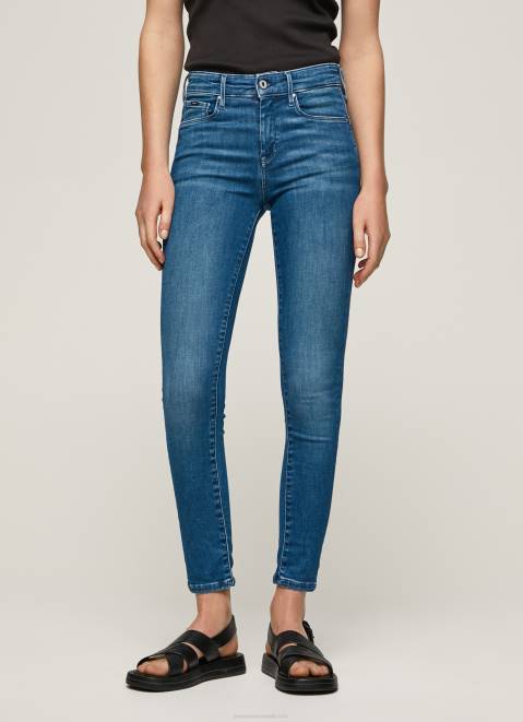 Pepe Jeans Zoe Midrise Skinny Fit Jeans Women Denim Z22X40