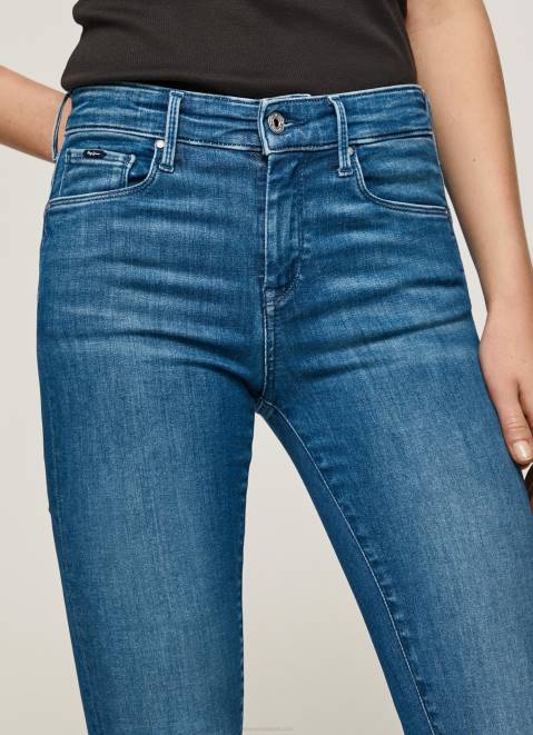 Pepe Jeans Zoe Midrise Skinny Fit Jeans Women Denim Z22X40