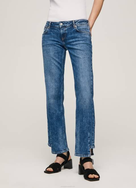 Pepe Jeans Alex Low Rise Straight Fit Jeans Women Denim Z22X24