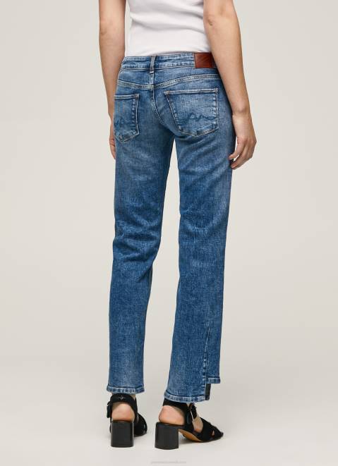 Pepe Jeans Alex Low Rise Straight Fit Jeans Women Denim Z22X24