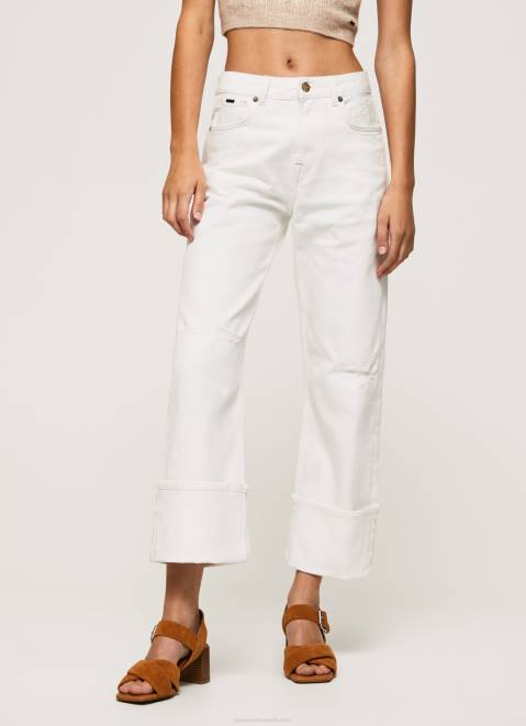 Pepe Jeans Hazel High Waisted Regular Fit Jeans Women Denim Z22X2