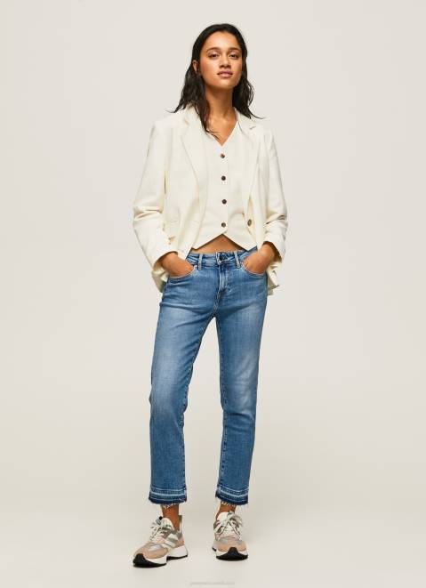 Pepe Jeans Jolie Midrise Regular Fit Jeans Women Denim Z22X20