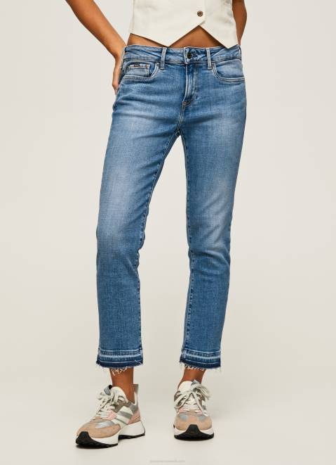 Pepe Jeans Jolie Midrise Regular Fit Jeans Women Denim Z22X20