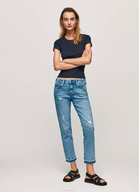 Pepe Jeans Jolie Midrise Regular Fit Jeans Women Denim Z22X29