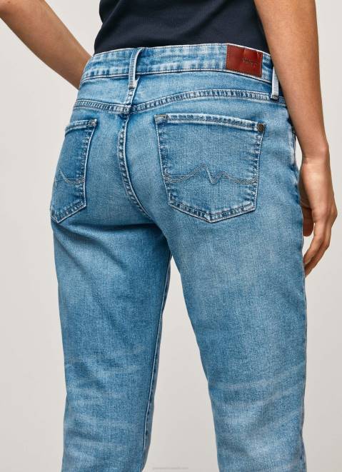 Pepe Jeans Jolie Midrise Regular Fit Jeans Women Denim Z22X29