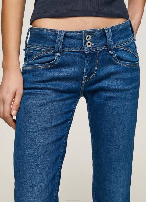 Pepe Jeans New Gen Midrise Regular Fit Jeans Women Denim Z22X12