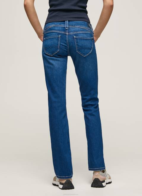 Pepe Jeans New Gen Midrise Regular Fit Jeans Women Denim Z22X12