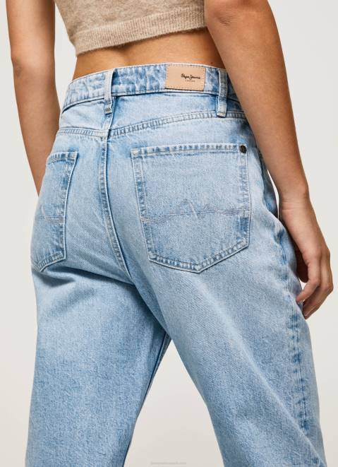 Pepe Jeans Robyn High Waisted Regular Fit Jeans Women Denim Z22X16