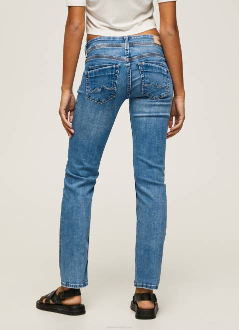 Pepe Jeans Saturn Midrise Regular Fit Jeans Women Denim Z22X22