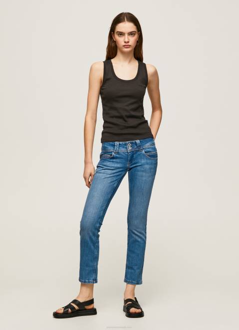 Pepe Jeans Venus Regular Fit Low Waist Jeans Women Denim Z22X33