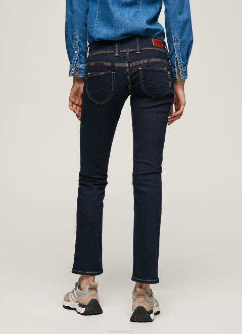 Pepe Jeans Venus Straight Fit Low Waist Jeans Women Denim Z22X37